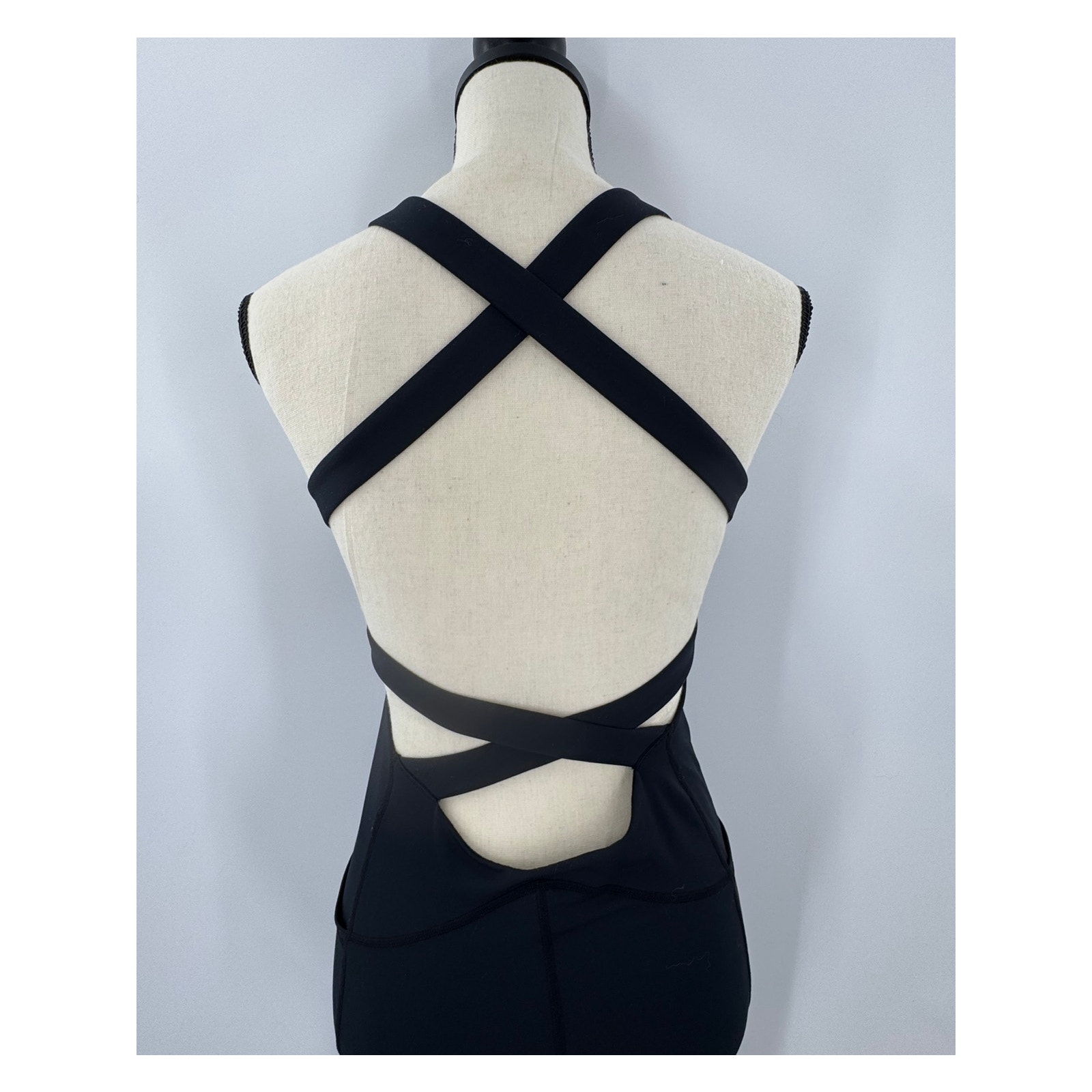 Free People Fp Movement My High One Piece Bodysuit Jumpsuit Women Black Sz S